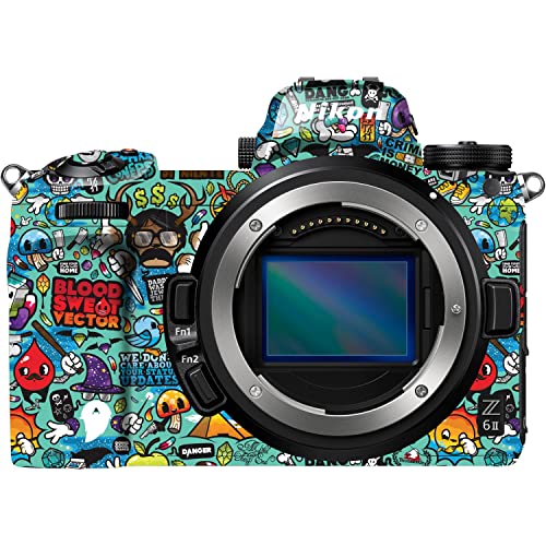 WRAPTURE. Premium DSLR Camera Scratchproof Protective Skin for Nikon Z6 ii - No Residue Removal, Bubble Free, Scratch Resistant, Stretchable, HD Quality Printed - HDCS 023