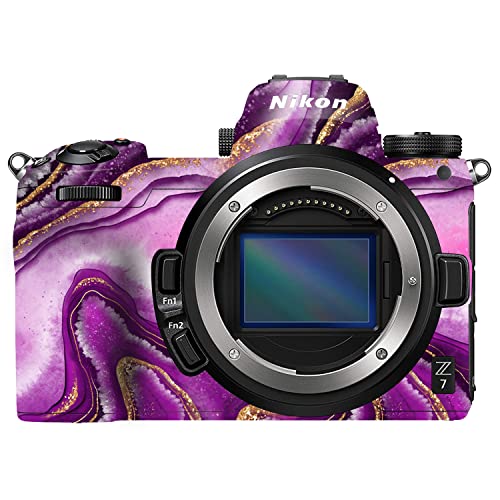 WRAPTURE. Premium DSLR Camera Scratchproof Protective Skin for Nikon Z7 - No Residue Removal, Bubble Free, Scratch Resistant, Stretchable, HD Quality Printed - HDCS-NIKZ7-067