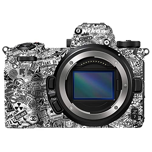 WRAPTURE. Premium DSLR Camera Scratchproof Protective Skin for Nikon Z7 - No Residue Removal, Bubble Free, Scratch Resistant, Stretchable, HD Quality Printed - HDCS-NIKZ7-017