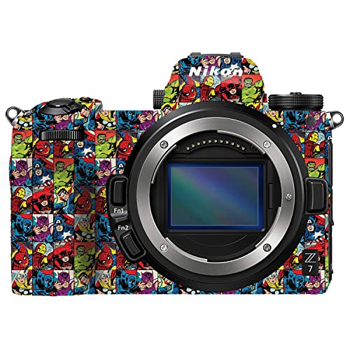 WRAPTURE. Premium DSLR Camera Scratchproof Protective Skin for Nikon Z7 - No Residue Removal, Bubble Free, Scratch Resistant, Stretchable, HD Quality Printed - HDCS-NIKZ7-037