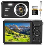 Vmotal 3 inches TFT LCD Rechargeable HD Mini Video Camera Digital with 8X Digital Zoom / 12 MP Compact Camera forStudents Kids/Beginners/Elderly (Black)